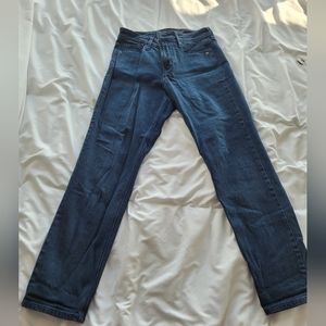 High waisted power slim straight jeans (size 4)